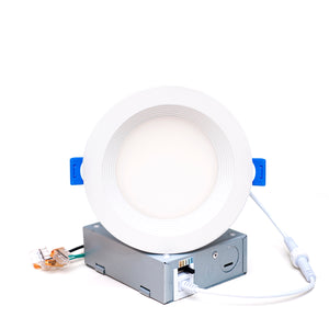 <img src="images/led-downlight.jpg" alt="4-inch ultra-thin recessed LED downlight with adjustable color temperature">