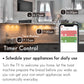 Smart WIFI Plug/Timer Compatible with Alexa and Google Home